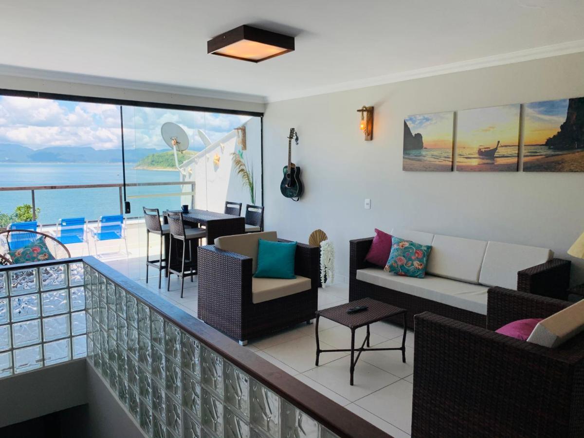 Lindo Duplex Pé Na Areia com Praia Privativa Caraguatatuba Extérieur photo