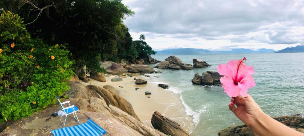 Lindo Duplex Pé Na Areia com Praia Privativa Caraguatatuba Extérieur photo